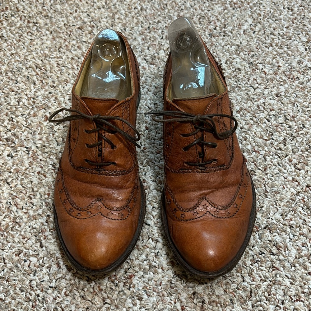 MOMA - Menswear inspired Lace Up Brogues - Italian Leather EU 39